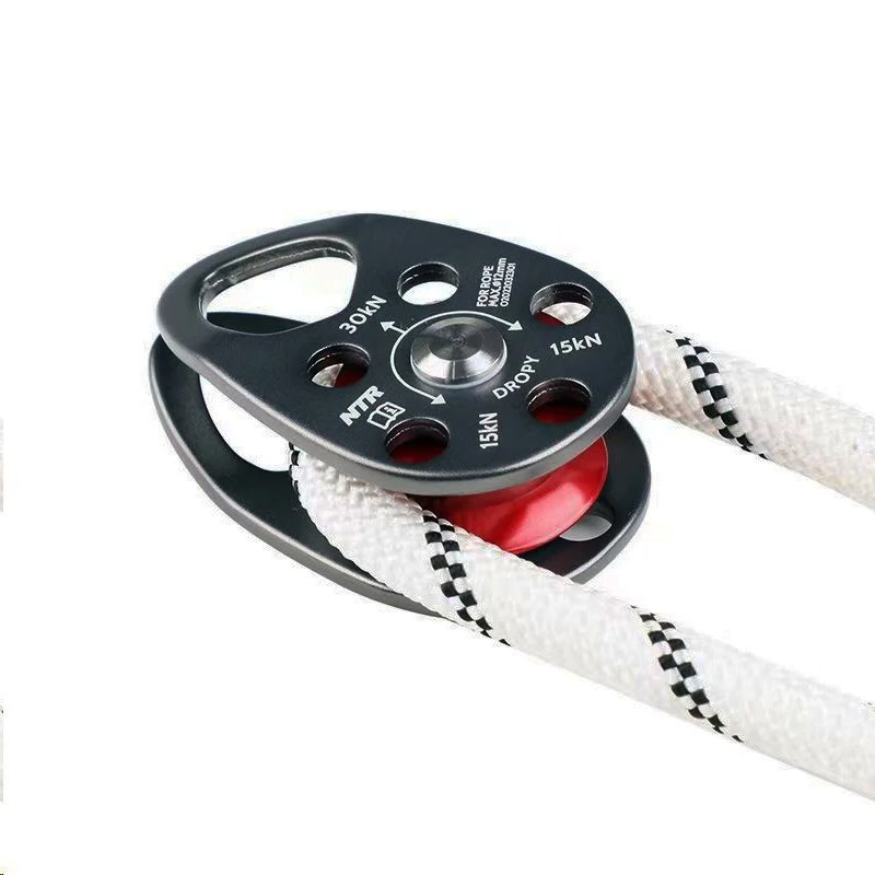 Шкив для скалолазания из алюминиевого сплава ​ боковой поворотный шкив - Фотография_5