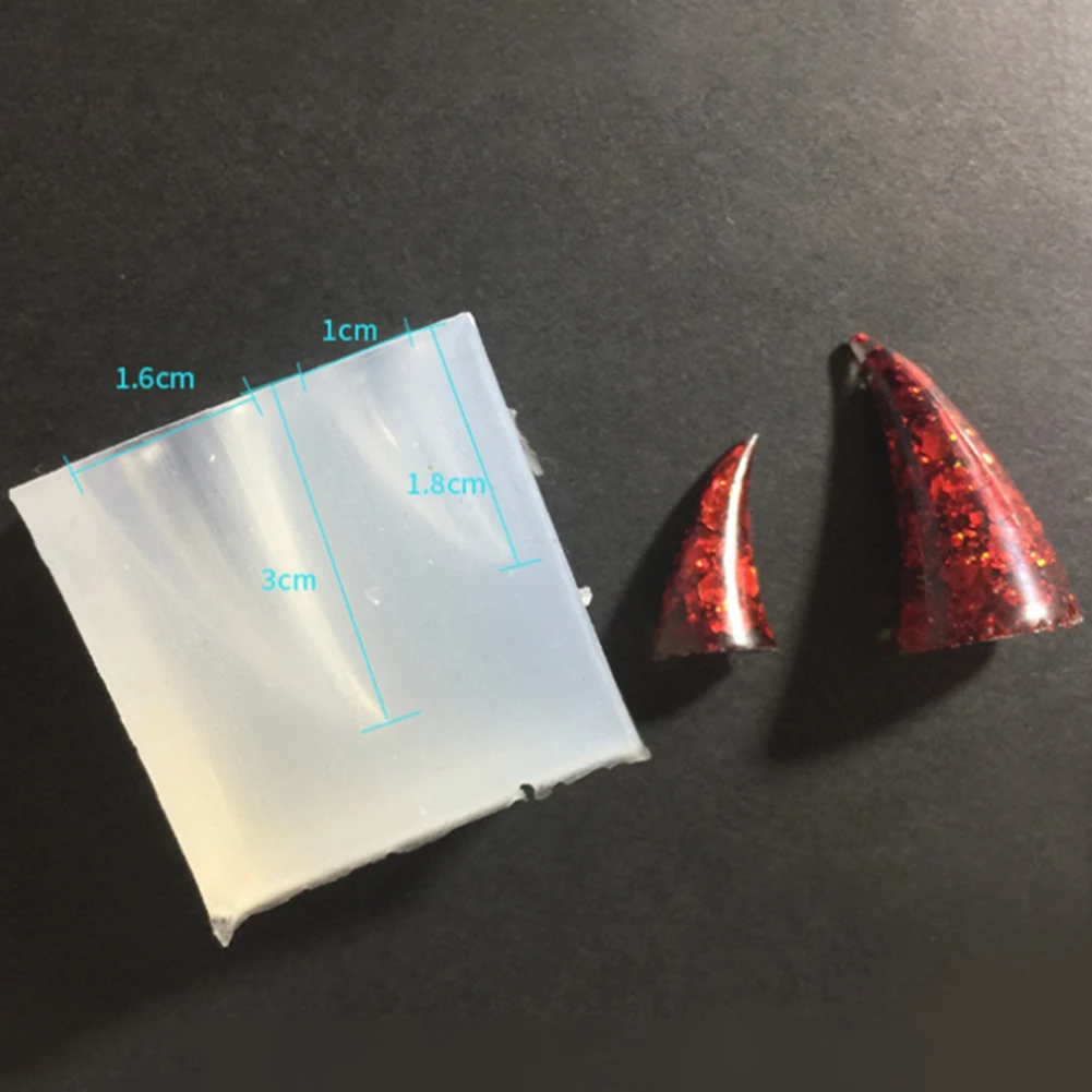 Abqr силиконовая форма с рогом дьявола - Фотография_5