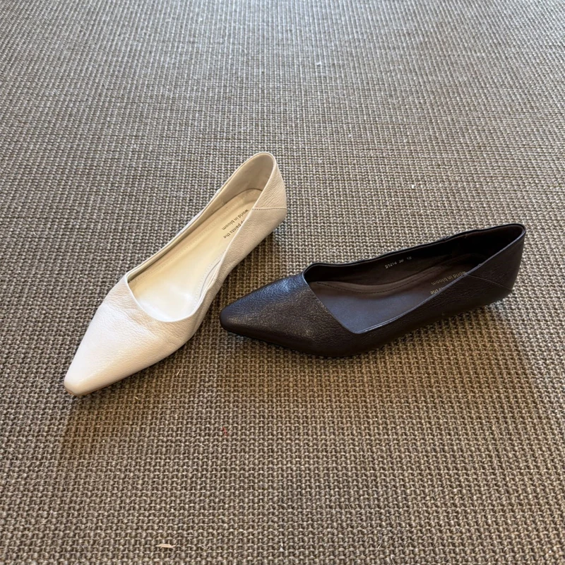 Обувь, нескользящая новая обувь с острым носком 2 - Фотография_2