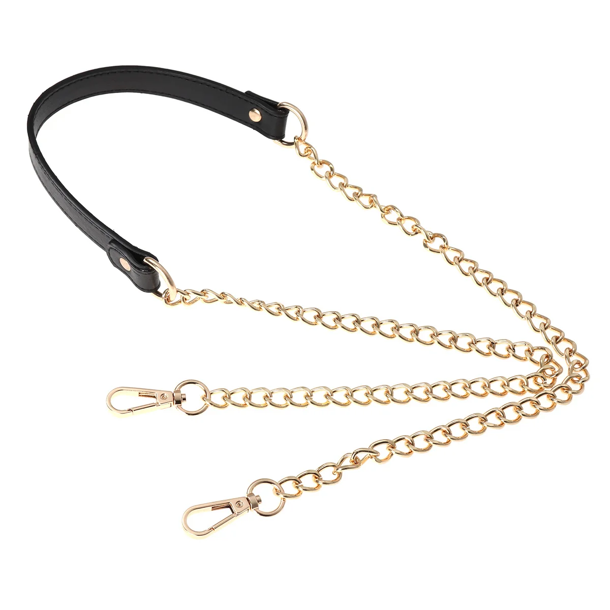 Женская цепочка для сумки 120 см из искусственного металла для сумки - Фотография_3