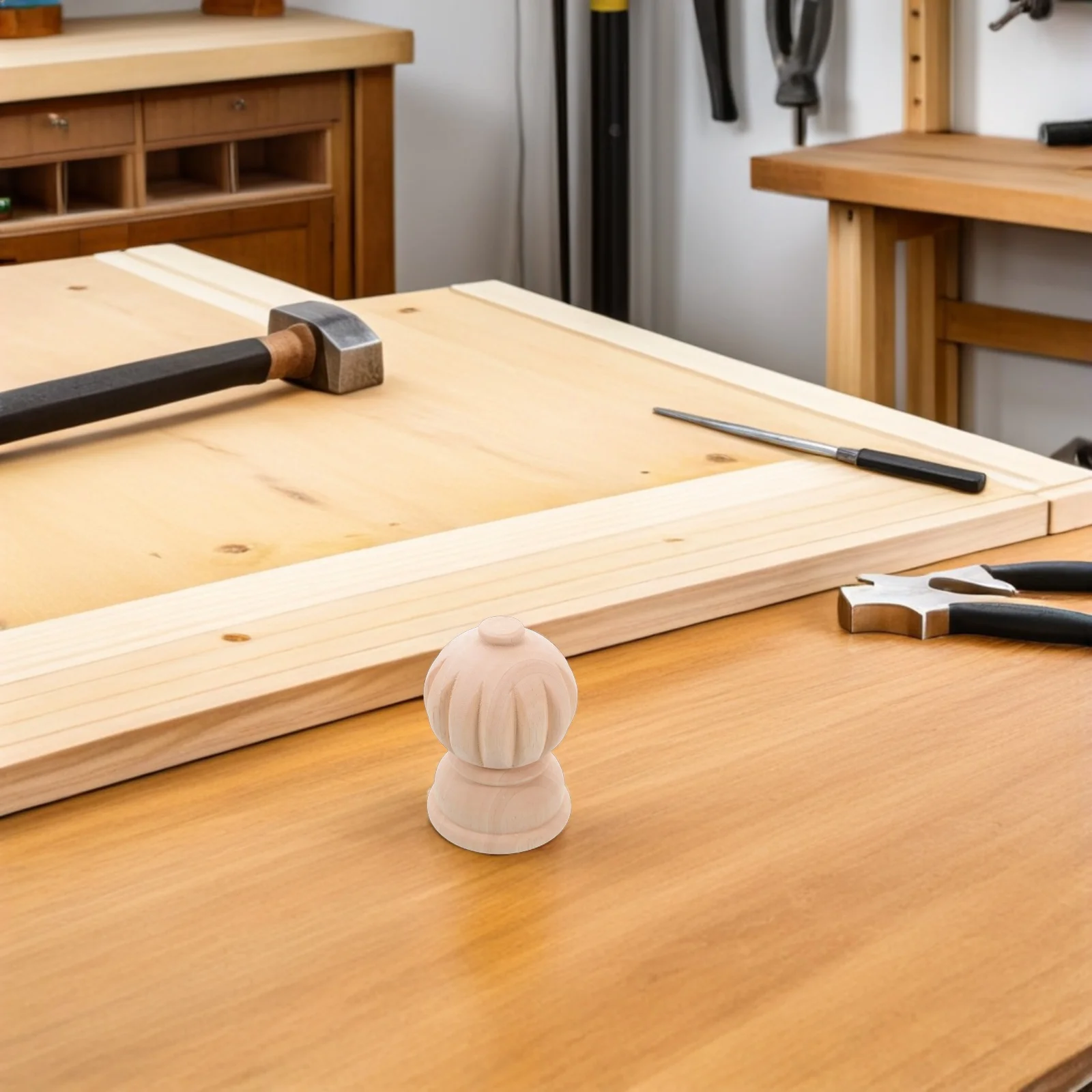 Ананас, деревянная балястерная стойка для лестницы - Фотография_3