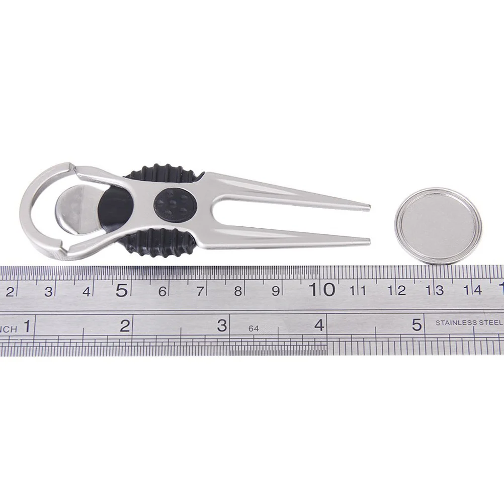 Серебряный инструмент для гольфа divot - Фотография_2