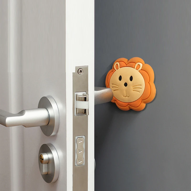 Мультяшная силиконовая дверная ручка - Фотография_3