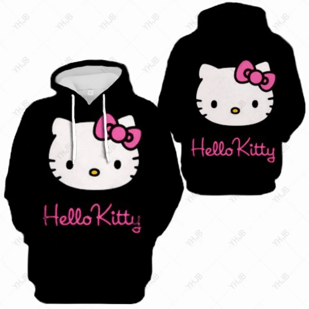 Женский осенне-зимний свитер hellokitty с принтом