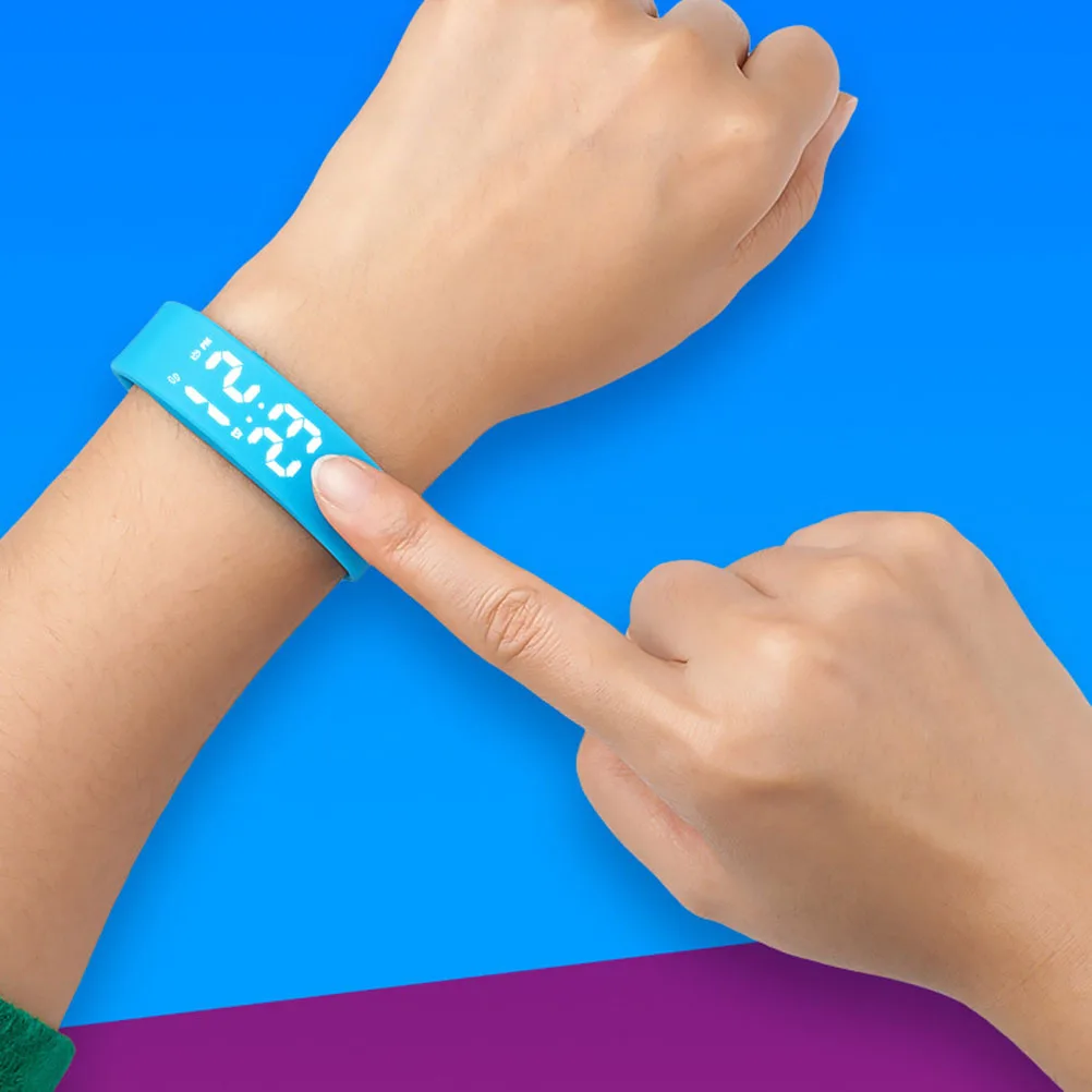 Черный силиконовый спортивный умный - Фотография_2