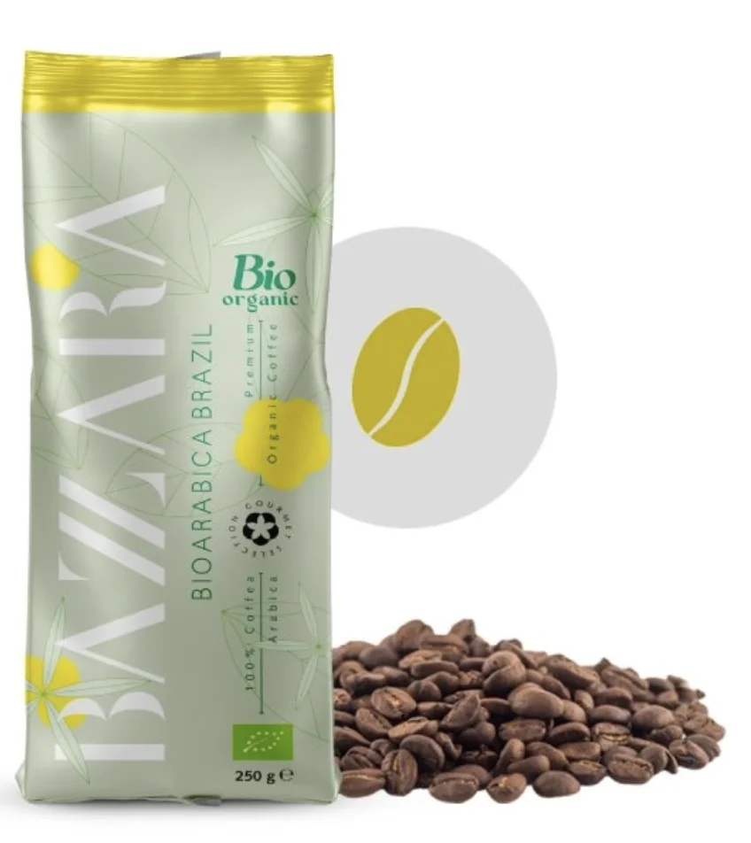 Кофе bazzara bio organic bioarabica brazil 250 г