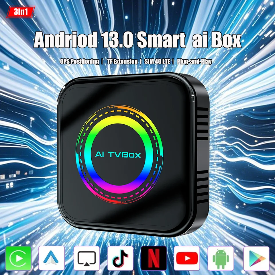 Новый carplay ai box android 13