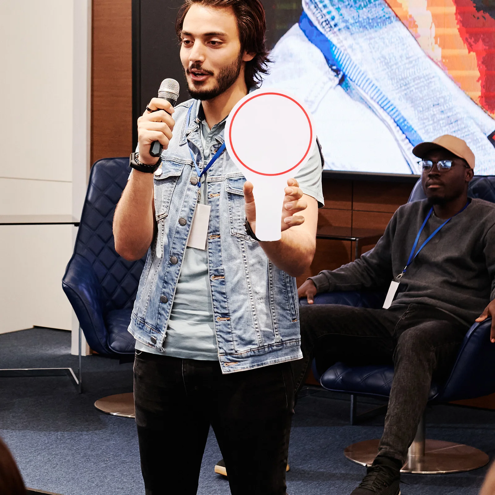 15x25 см, односторонняя стираемая пустая доска для судьи - Фотография_6