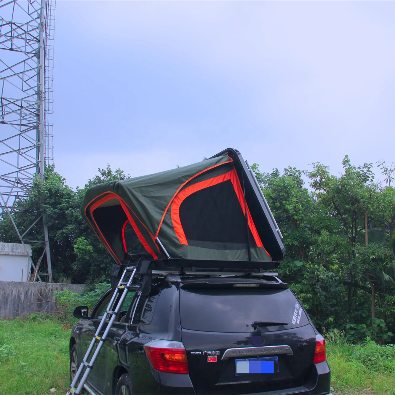 Автоматическая палатка на крыше hardtop 4x4 для бездорожья