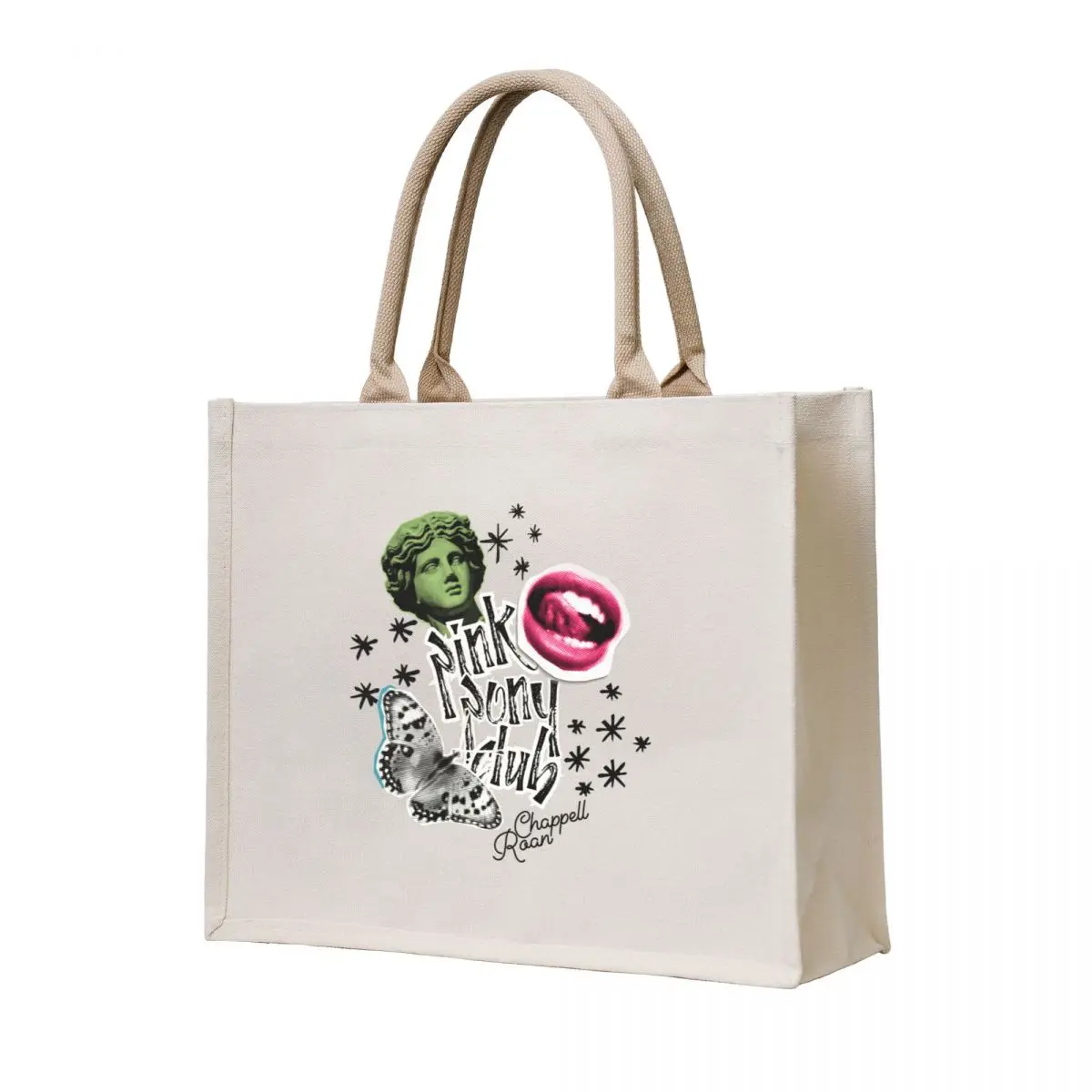 Chappell roan pink pony club tote bag