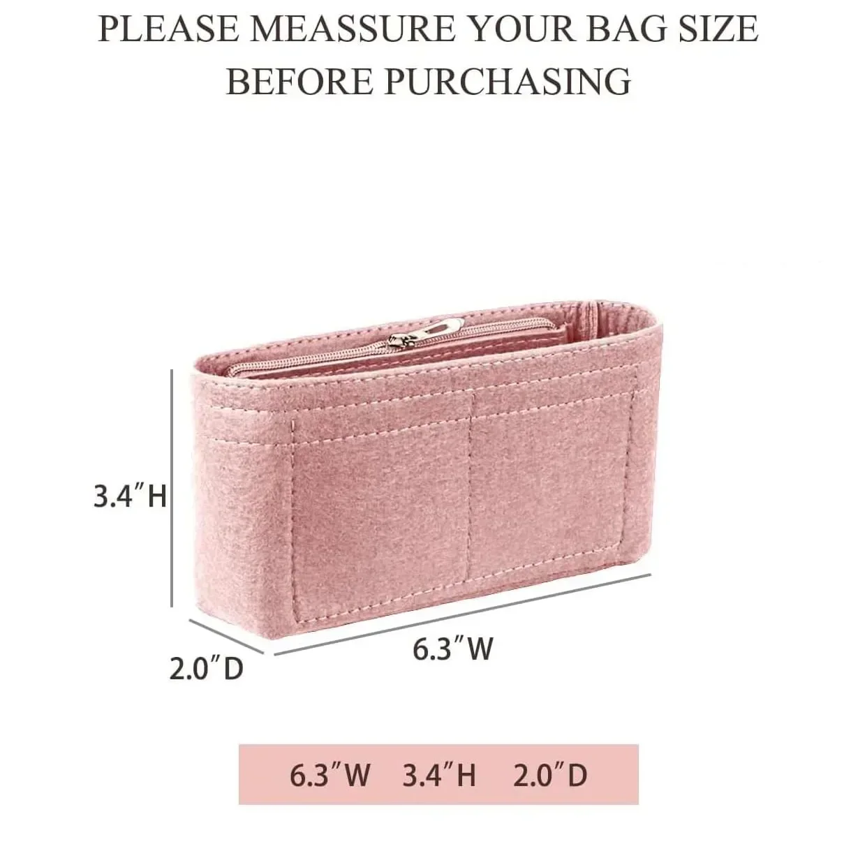 Сумка-органайзер для longchamp mini tote timid - Фотография_6