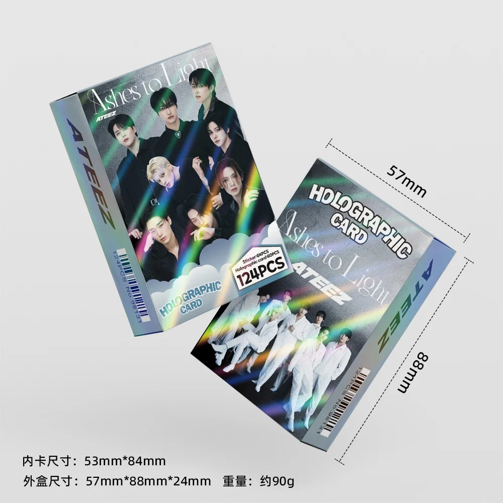 Kpop ateez lomo карты высокое качество - Фотография_4