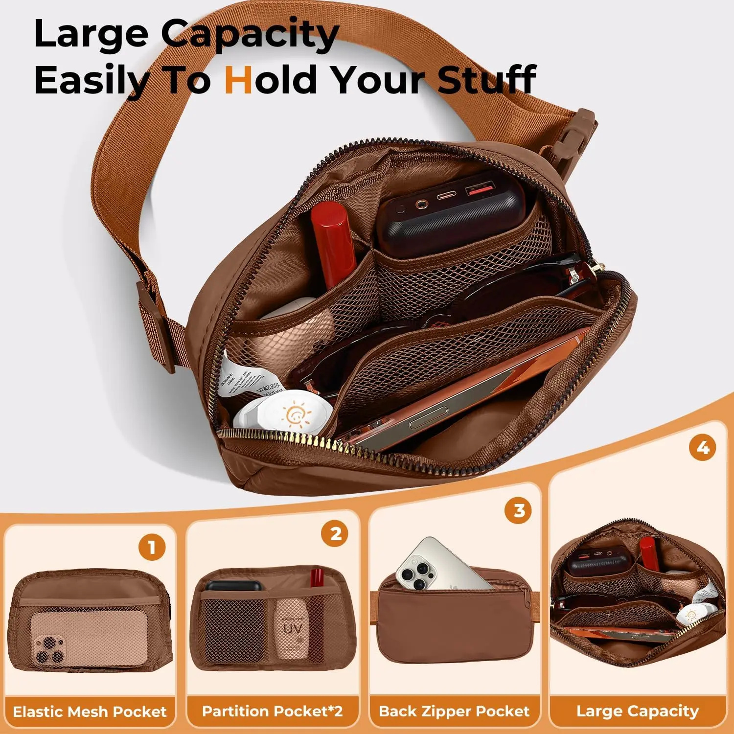 Поясная сумка на молнии - Фотография_3