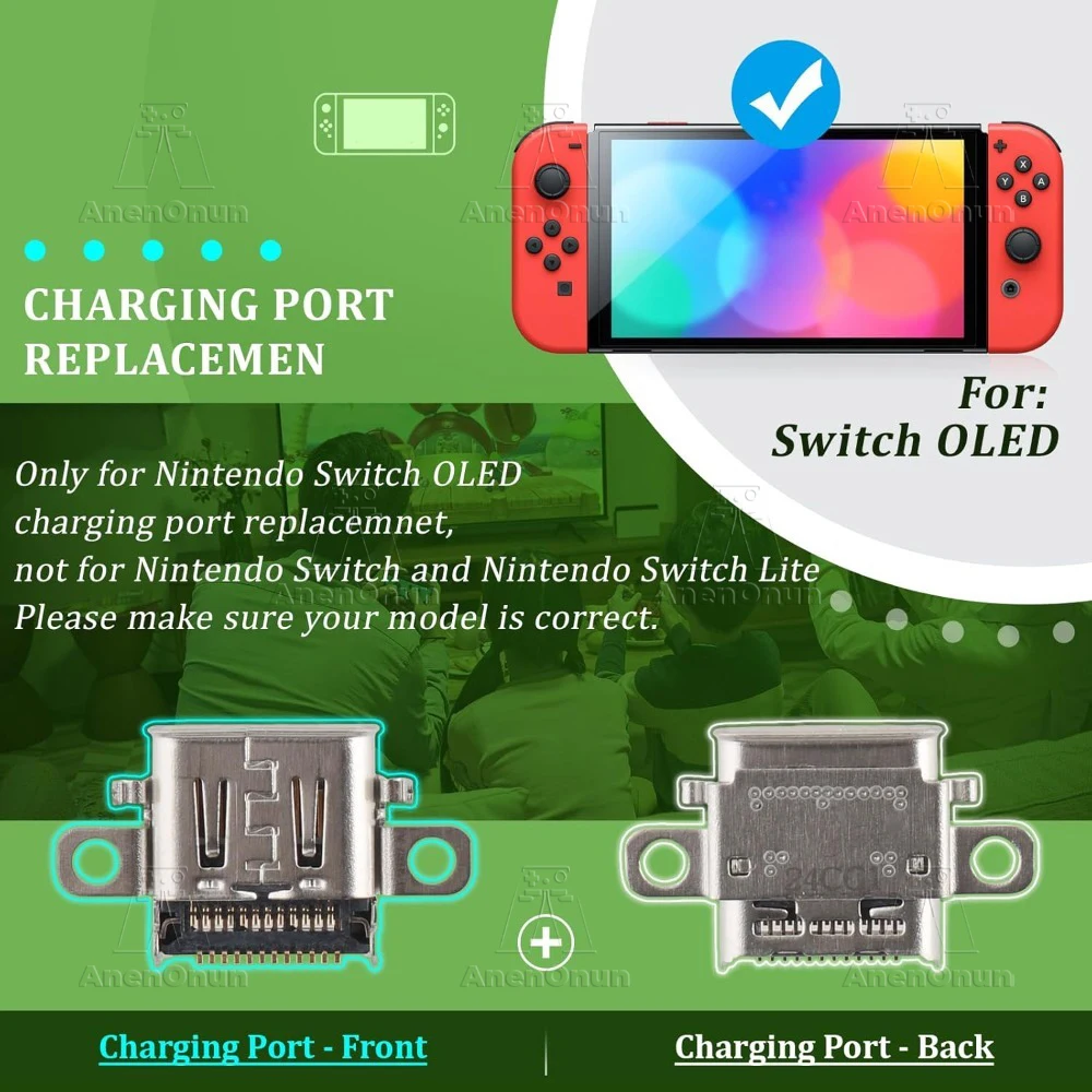 Переключатель oled usb-c порт зарядки - Фотография_5