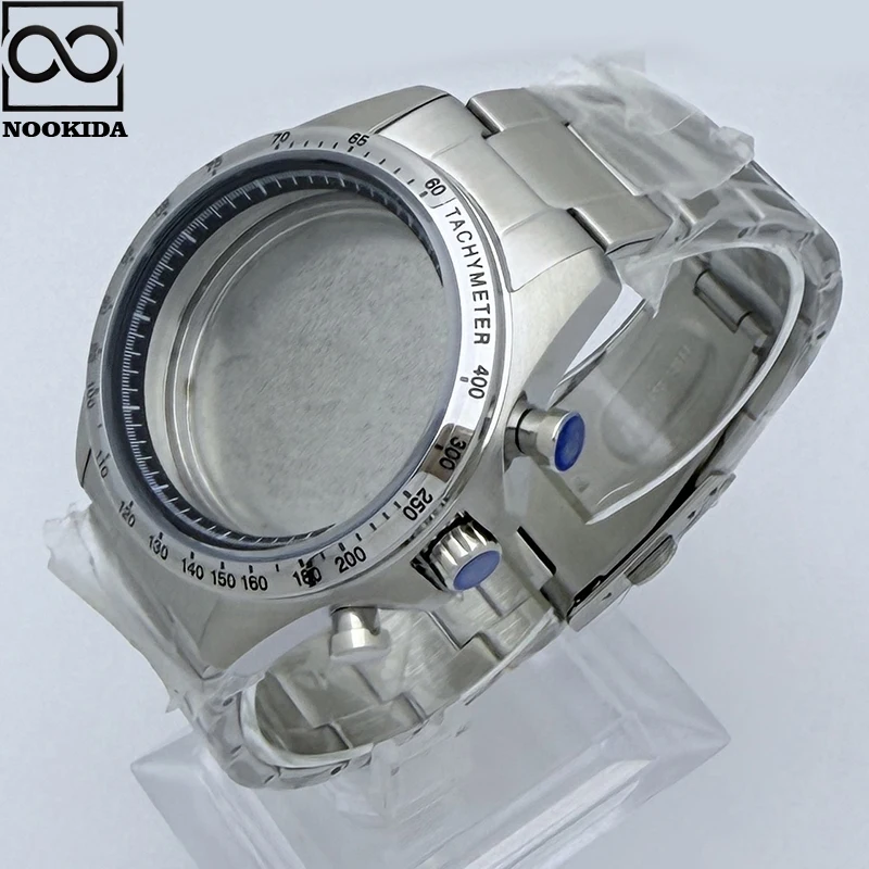 Nookida 39 мм корпус часов из нержавеющей стали - Фотография_4