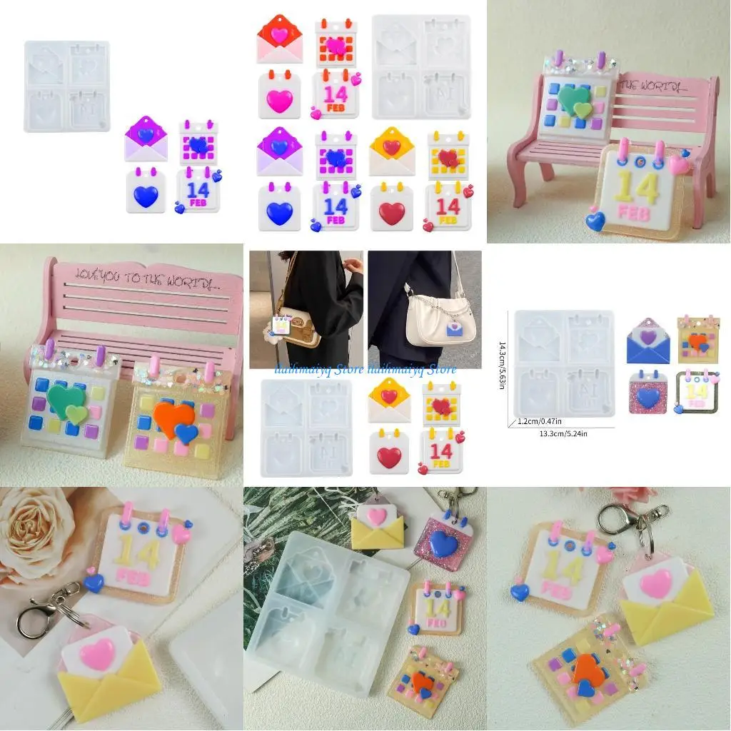 573b формы для подвесок серии ко дню святого валентина