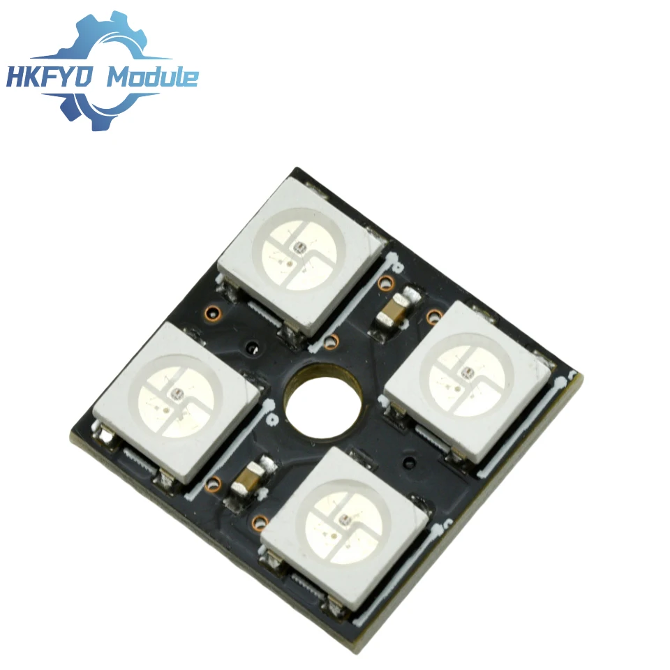 Ws2812 4-битный модуль светодиодной - Фотография_4