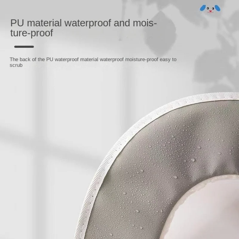 Мягкий коврик для унитаза зимний - Фотография_4