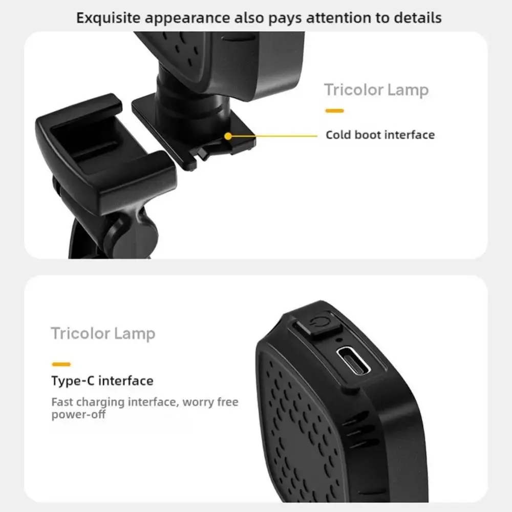 Портативный светодиодный светильник для селфи с зажимом - Фотография_4