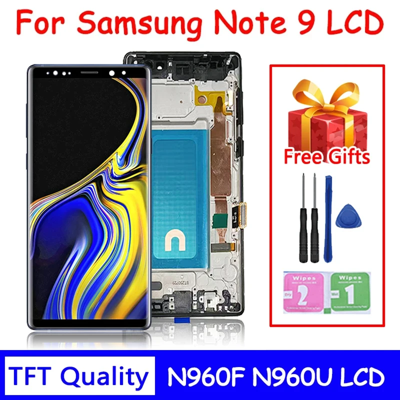 Новый жк-дисплей note9 для samsung note9