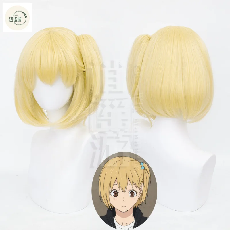 Аниме haikyuu! парик yachi hitoka cos
