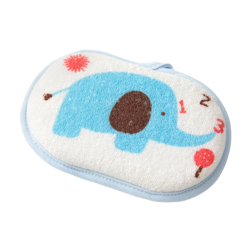 Детская губка для ванны из натурального хлопка - Фотография_4