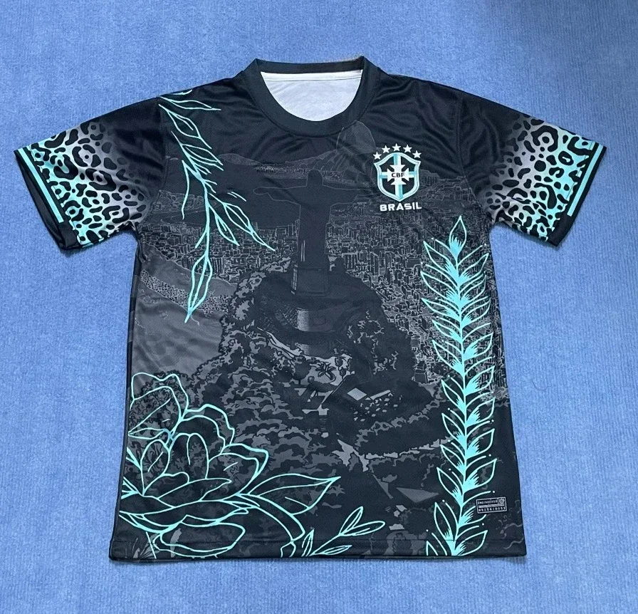 Новый популярный бразильский футбольный трикотаж 2025 года - Фотография_6