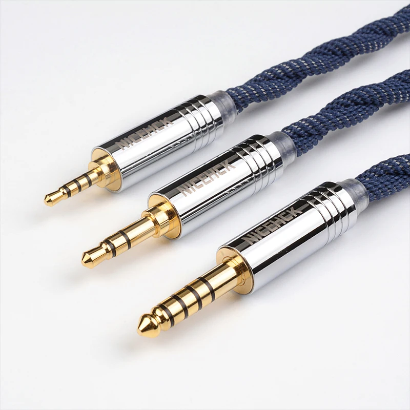 Nicehck mixpp 6n occ медный hi-fi наушники iem-кабель 3 - Фотография_4