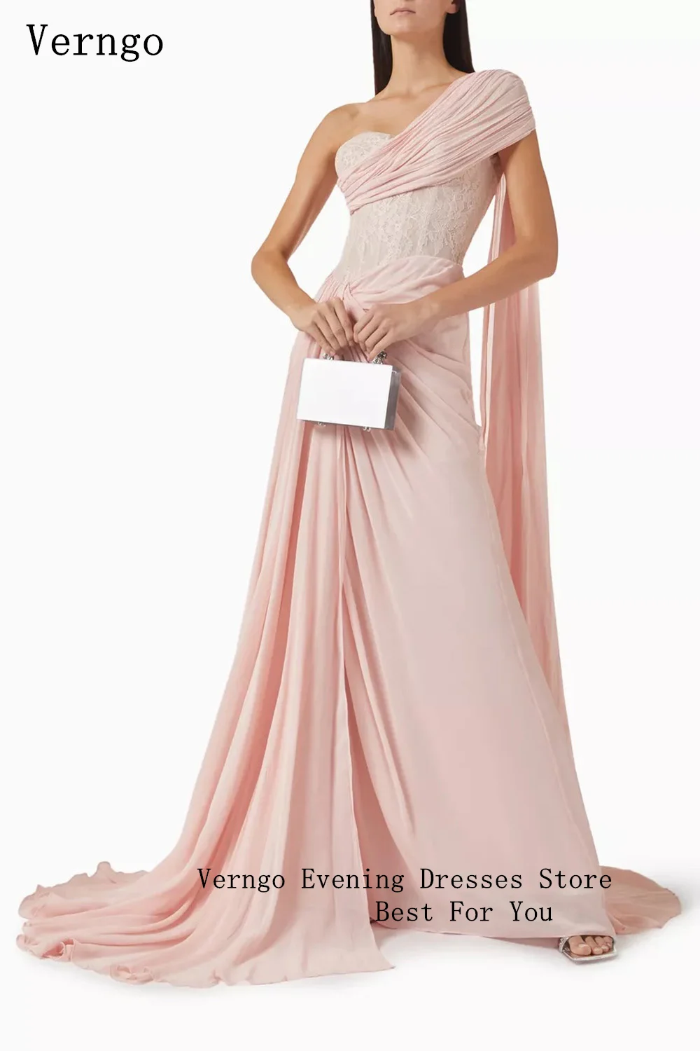 Verngo светло-розовое шифоновое - Фотография_3