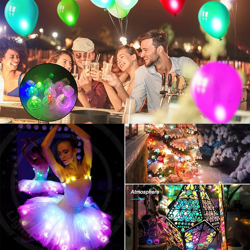 Led balloon light mini round ball - Фотография_4
