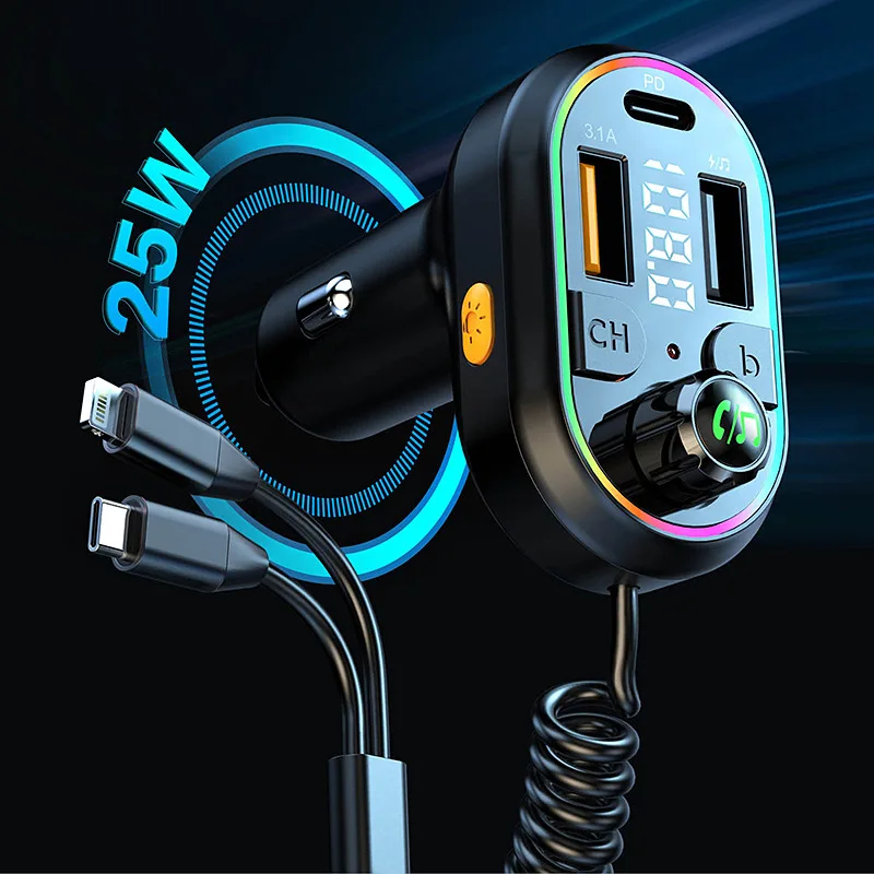 C29 автомобильный mp3-плеер bluetooth 5 - Фотография_3