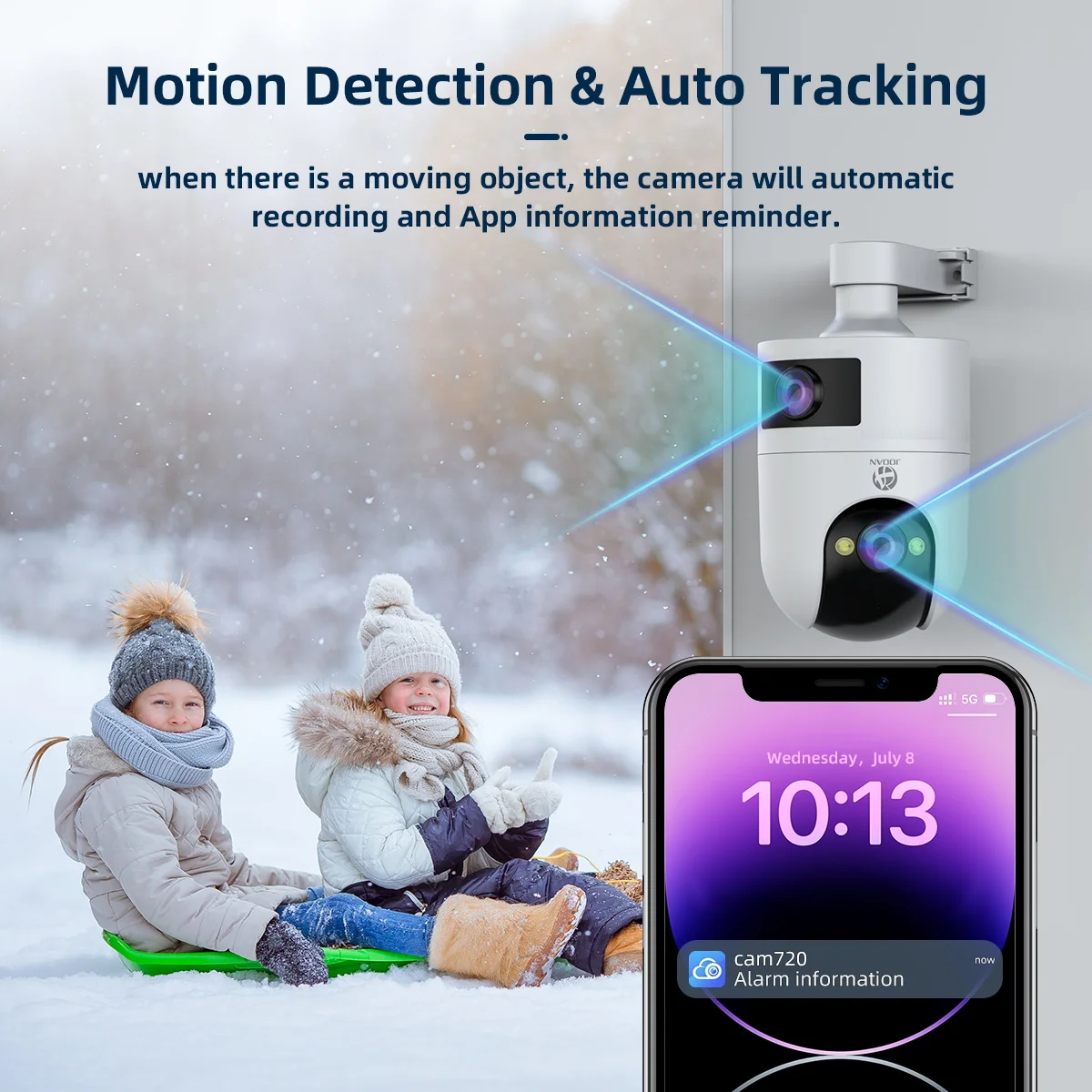 Jooan w8 4k 5g wi-fi двойной объектив - Фотография_3