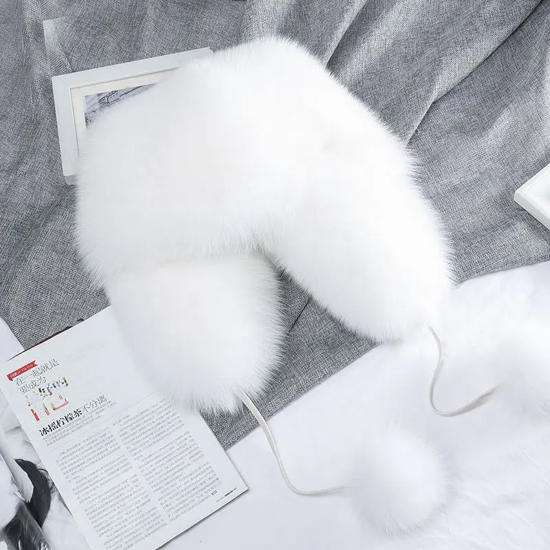 Настоящее меховое 100% лисьей кожи - Фотография_2