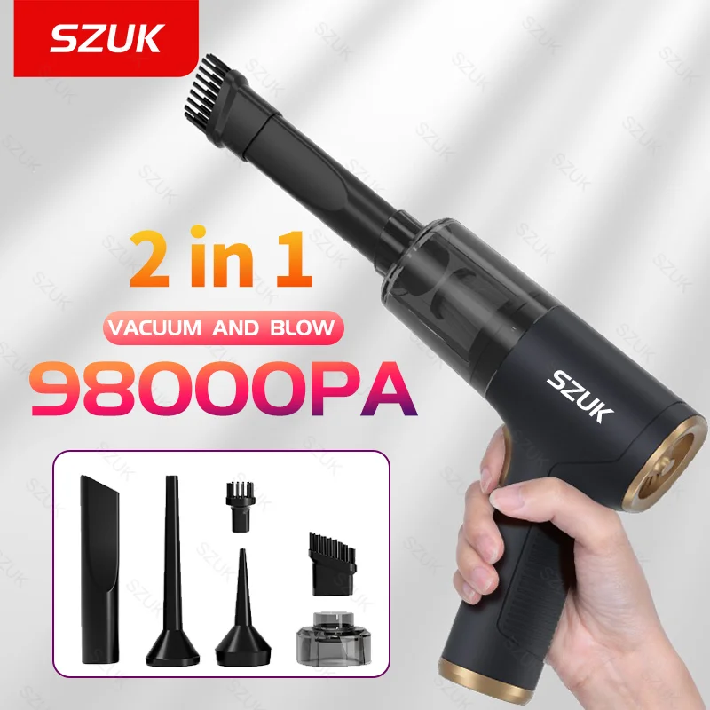 Szuk 98000pa автомобильный пылесос
