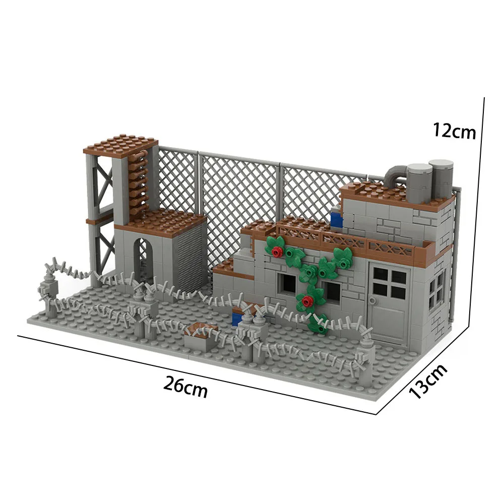 Moc ww2 военная база diy сцены - Фотография_2