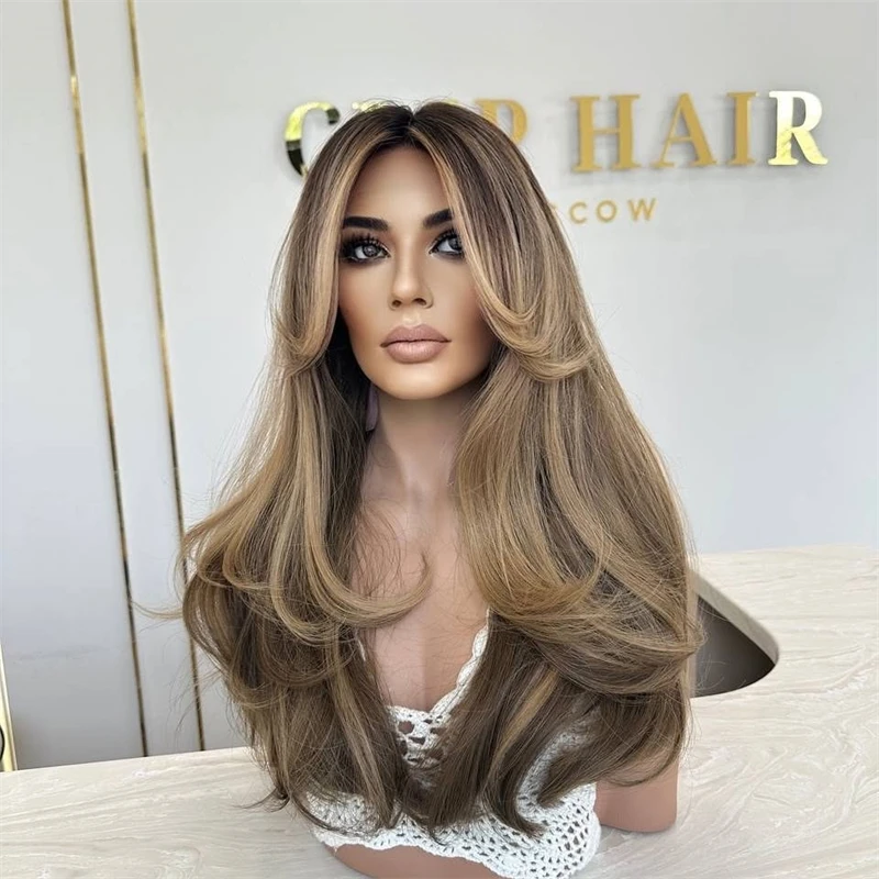 13x4 швейцарский кружевной коричневый