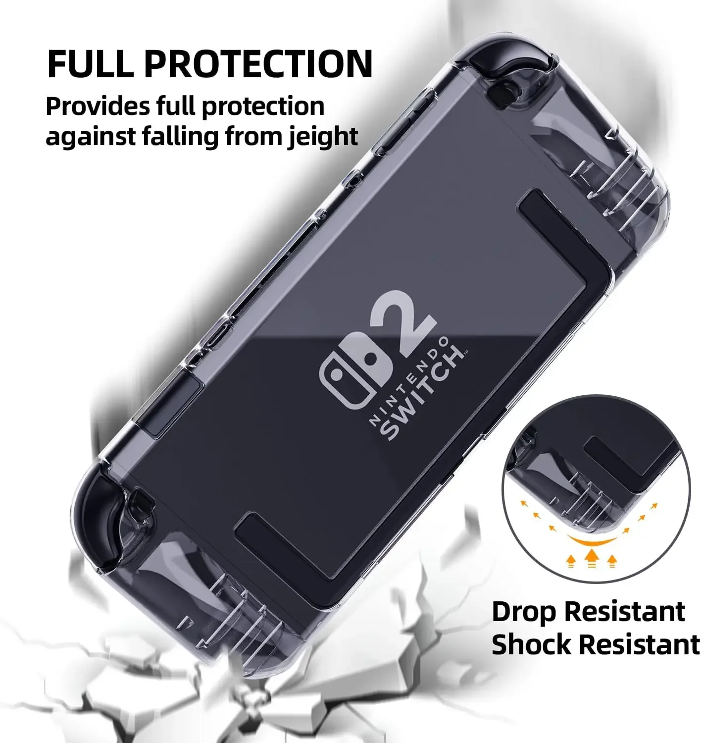 Защитный чехол из тпу для nintendo switch 2 2025 - Фотография_4