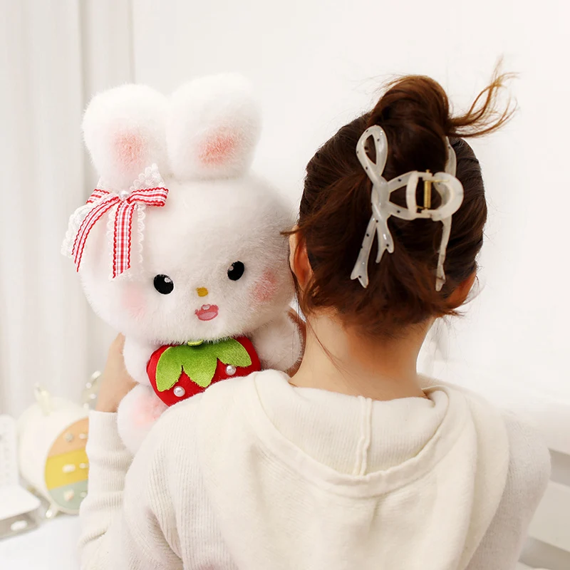 40-50 см kawaii клубничный кролик - Фотография_4