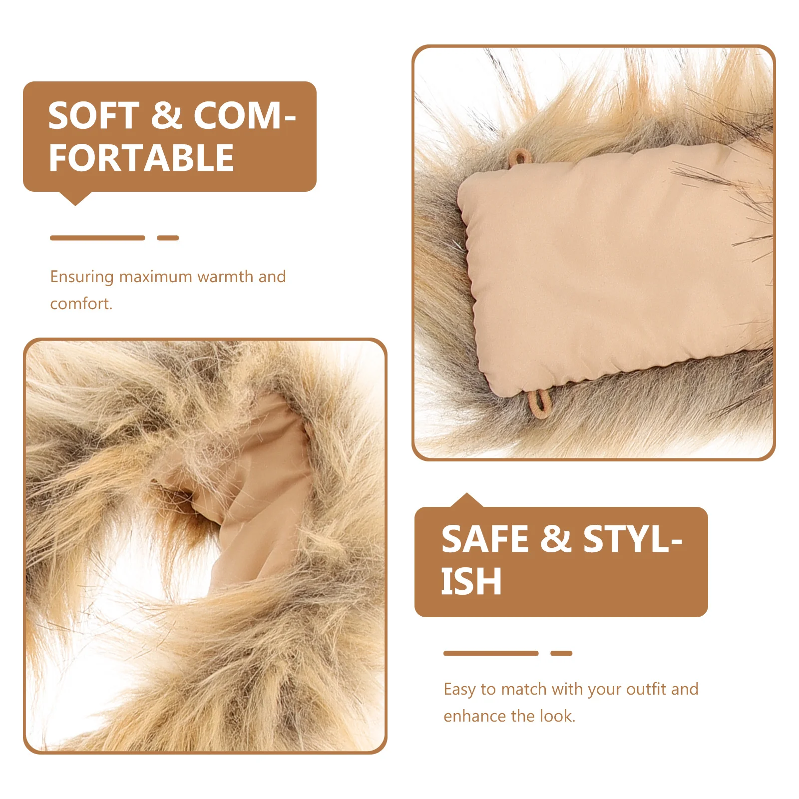 Искусственная отделка капюшоном - Фотография_4