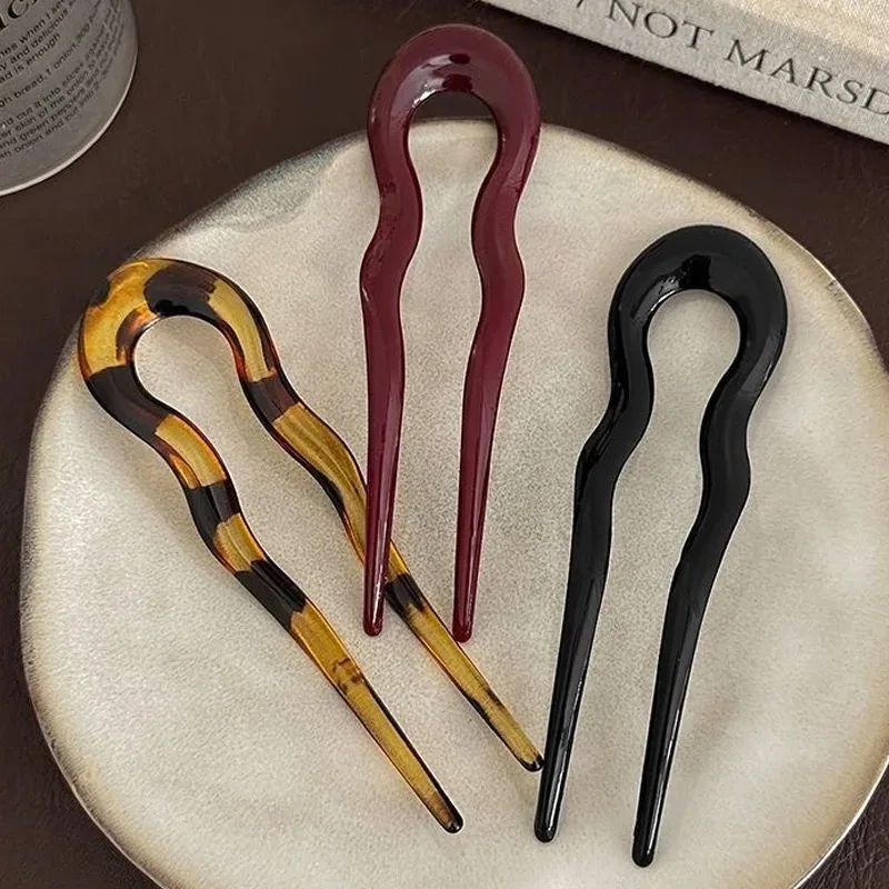 U-образная французская заколка для волос - Фотография_3