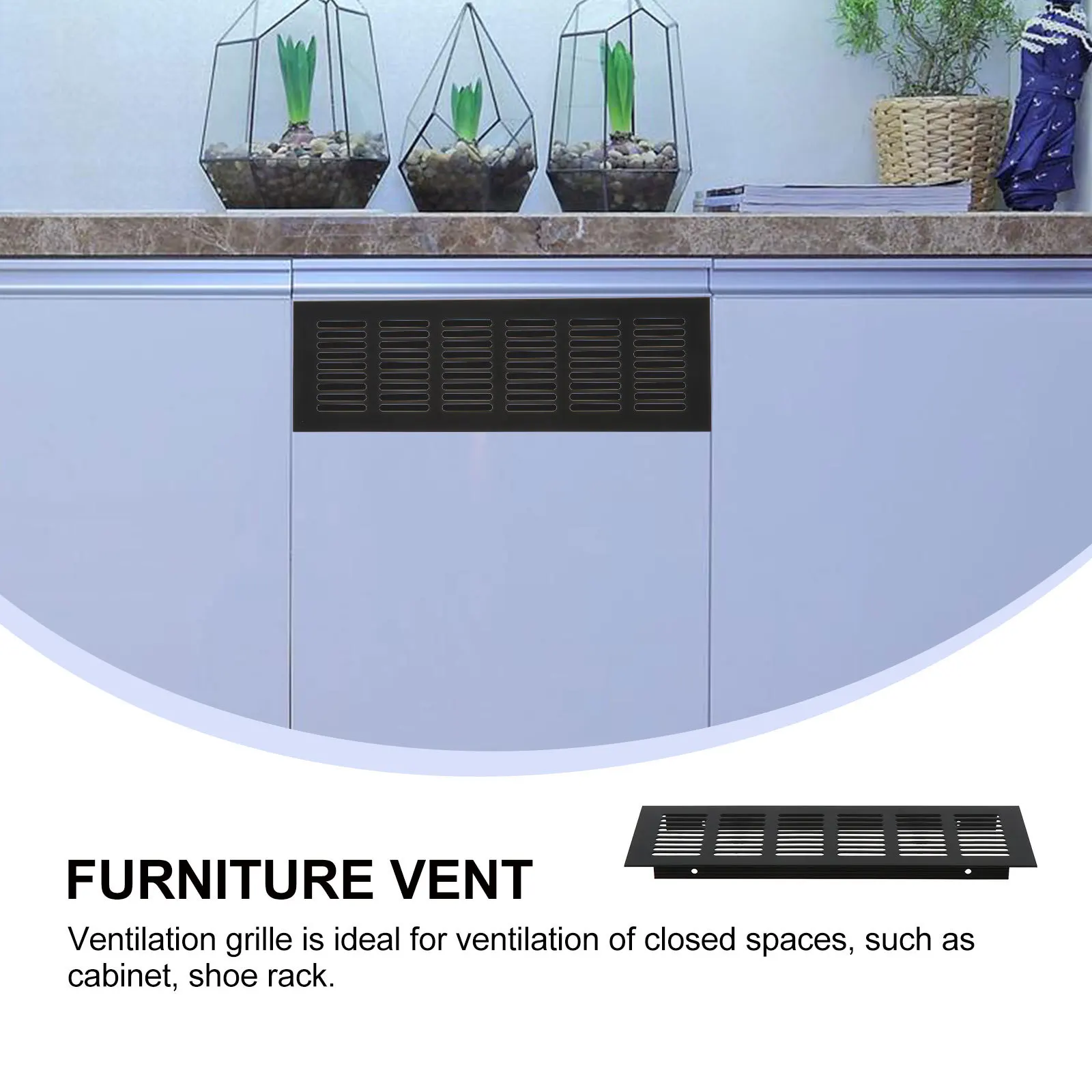 Вентиляционная решетка из алюминиевого сплава для мебели - Фотография_4