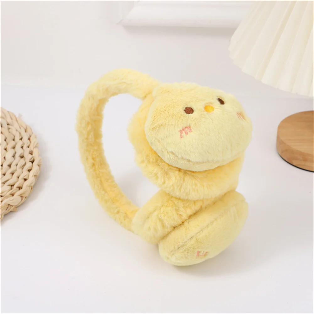 Зимние теплые наушники с мультяшными животными - Фотография_2