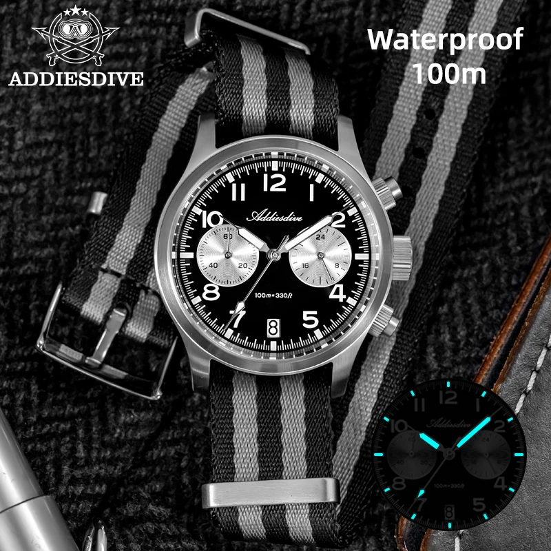 Addiesdive 39 мм мужские часы ad2538 - Фотография_5