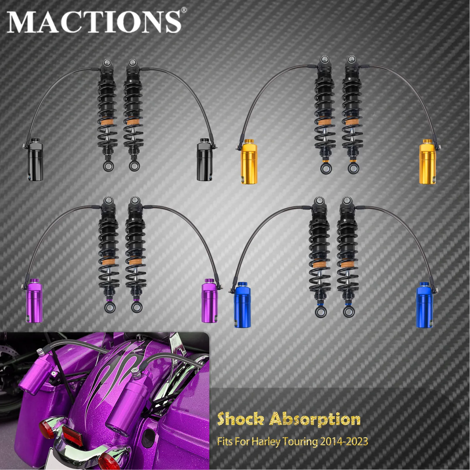 Задние амортизаторы мотоцикла - Фотография_2