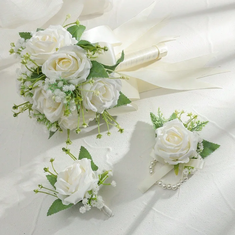 Sz-006 свадебный пакет искусственных цветов - Фотография_4