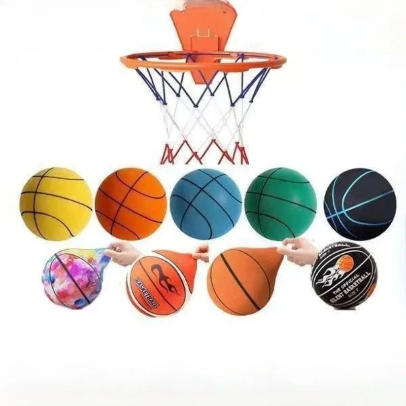 Бесшумный домашний бесшумный баскетбольный мяч для детей