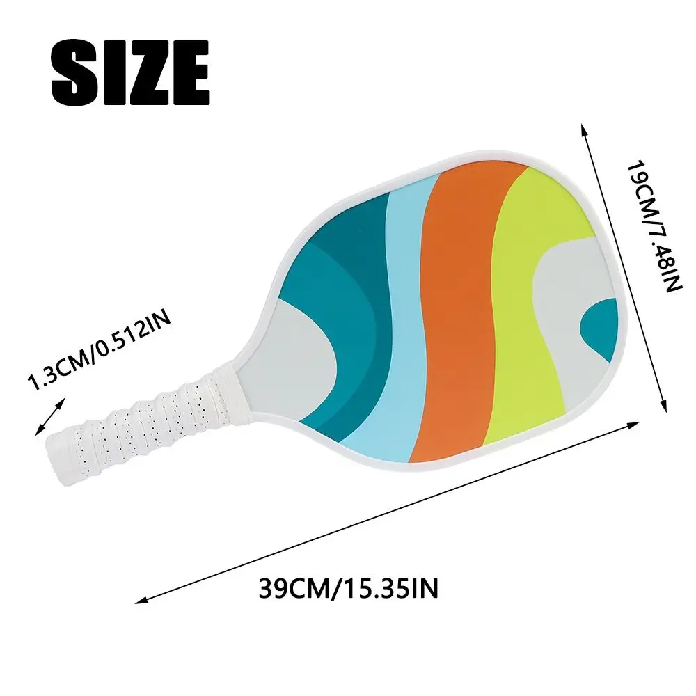 Весло для пиклбола с деревянной нескользящей ручкой - Фотография_3