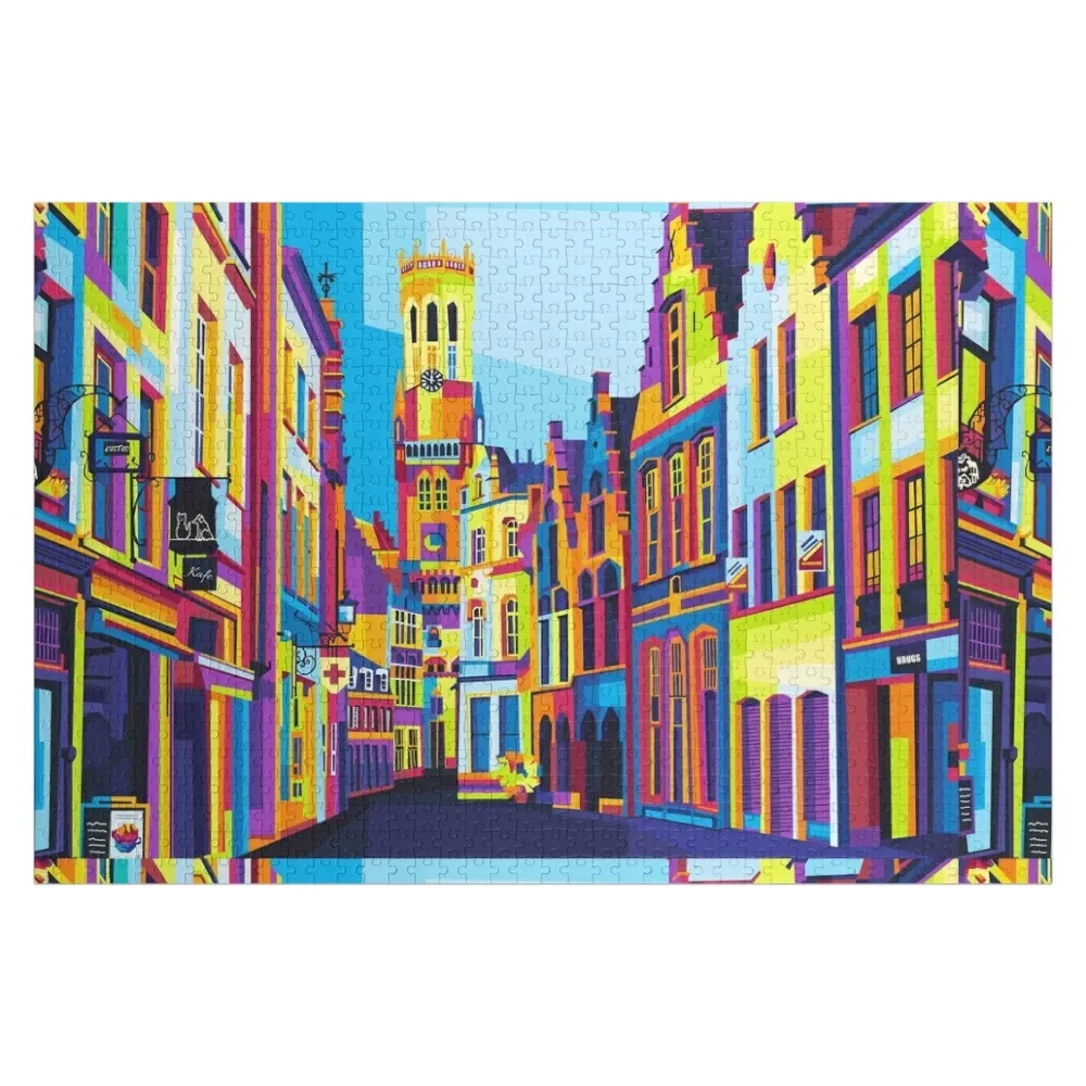 Пазл bruges бельгия