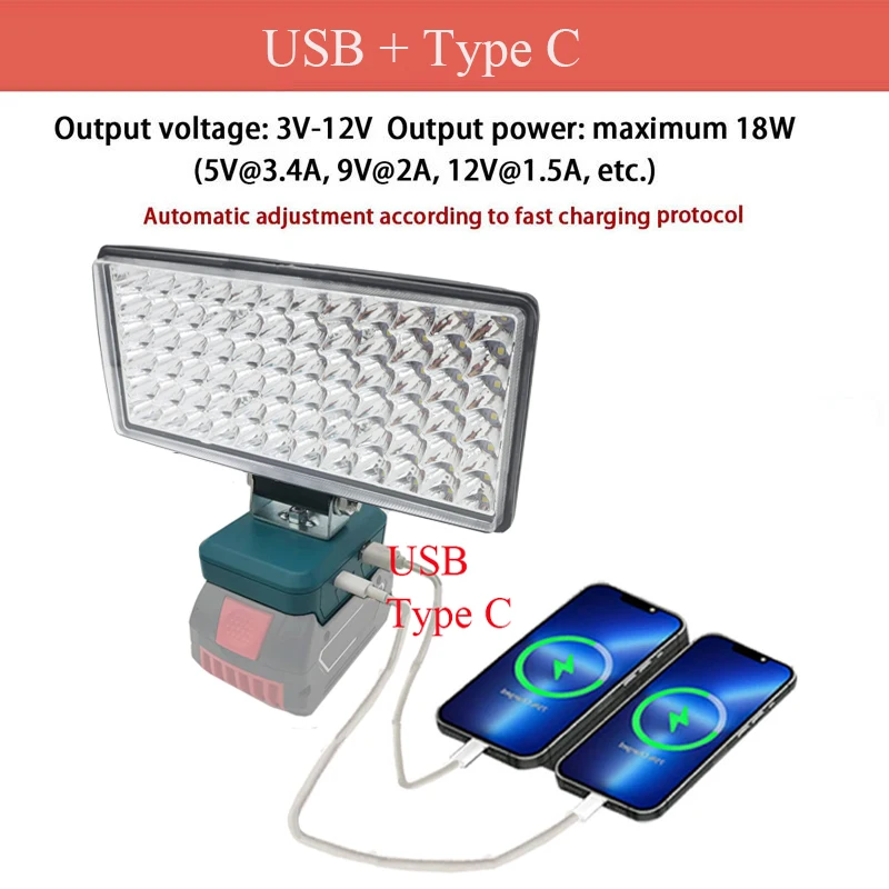 72 светодиода, рабочий фонарь - Фотография_2