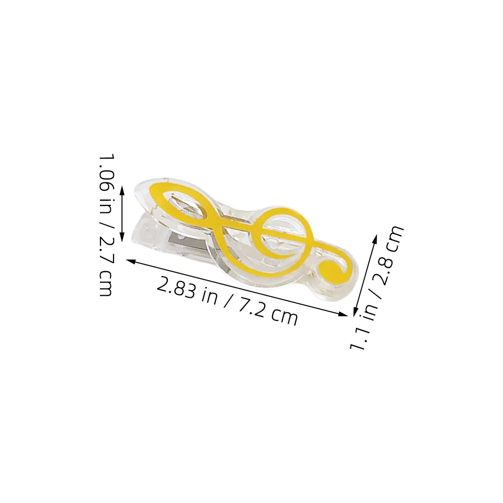 Металлические зажимы для музыкальных книг из абс-пластика - Фотография_4